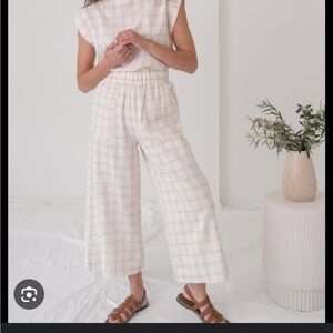 Laude the Label Windowpane Organic Cotton Crops
